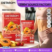 Suplementos de Enzimas Digestivas OEM, Papaya Detox Slim, Fibra Dietética en Polvo, Salud Intestinal, Quemador de Grasa, Suplemento Herbal para la Pérdida de Peso