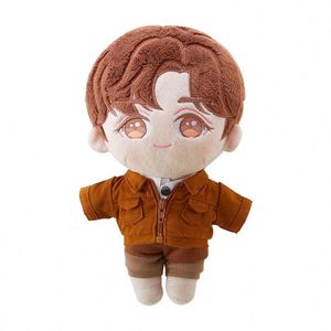 ตุ๊กตาผ้ากำมะหยี่ใยฝ้าย PP และไนลอนสั่งทำจากโรงงาน พร้อมโลโก้และดีไซน์ตามสั่ง สำหรับของขวัญส่งเสริมการขายรูปแบบมาสคอตไอดอลมนุษย์ - Product Image 1