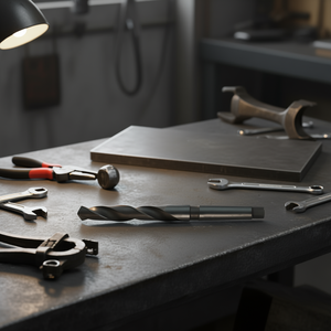 Fervi Tapered Shank Twist <b>Drill</b> <b>Bit</b> 12mm High Speed Steel For Metal Drilling - Product Image 3