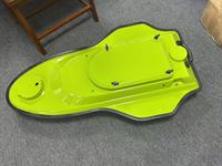 Coque de USV légère en fibre de verre PRV personnalisée à cale basse pour la surveillance hydrographique et la surveillance environnementale, fabriquée par un fabricant OEM