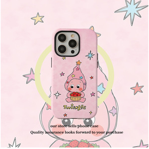 เคสโทรศัพท์การ์ตูนทวินเคิลพร้อมที่วางแม่เหล็กสำหรับไอโฟน 16 ฝาครอบป้องกันพร้อมดีไซน์รูปดาว - Product Image 5