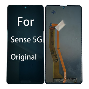 Écran LCD de qualité originale avec numériseur tactile et cadre pour Sharp Aquos <span class=keywords><strong>Sense</strong></span> 5G – Pièces de rechange pour téléphone mobile - Product Image 1
