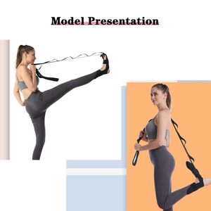 Cinturón de estiramiento de ligamentos de Yoga, Correa camilla de pierna para Ballet Cheer Dance, entrenador de gimnasia, flexibilidad de Yoga, cinturón elástico de pierna - Product Image 6