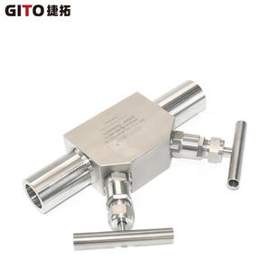 Vanne à double blocage manuelle intégrée en acier inoxydable 316L pour soudure par embase, pour huile, eau, gaz, personnalisable OEM - Product Image 2