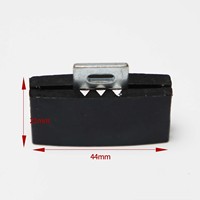 Pièces de guidage de porte d'ascenseur à succès – Composants métalliques 330052005400 Patin de porte d'ascenseur pour hôtel, hôpital, appartement