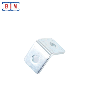 Raccordo Angolare a 90 Gradi P1026 Zincato Elettroliticamente a Due Fori per Profilo a C - Product Image 4