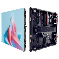 Pantalla LED de Video Portátil de Alta Resolución a Todo Color, Resistente al Agua, para Alquiler, Cartelera Publicitaria Interior, Eventos, Hospitales