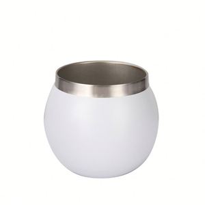 8OZ Eco-Friendly Gift Cup Argentine Yerba Mate Gourd Tea Cup Double Wall Stainless Steel Vacuum with <b>Straw</b> Bombollia Spoon - Product Image 4