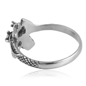 Dragon <b>Ring</b> <b>Men</b> Stainless Steel Red Eye Animal Shape Punk Jewelry Gift 21070 - Product Image 2