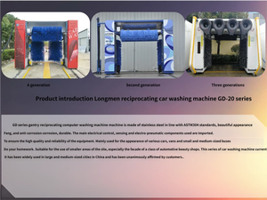 GD-20 Automatic Smart Rollover Vehicle Cleaning Equipment for Gas Station and Parking Lot - Product Image 6