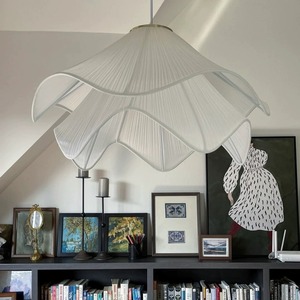 Lámpara Colgante Minimalista de Estilo Francés, Tejido Nórdico de Alta Gama, Creativa y Única para Comedor, Sala de Estar y Dormitorio - Product Image 4