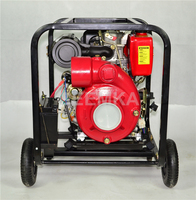 4 pouces agriculture grand débit haute pression 13hp 192F moteur diesel pompe à eau
