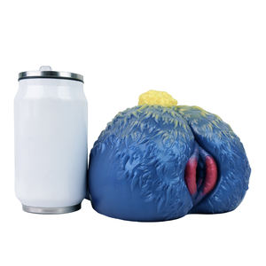 GEEBA 1872g fantezi kalın şişman eşek hayvan koyun eşek erkek Masturbator gerçekçi vajina dokulu cep kedi Stroker seks oyuncak - Product Image 4