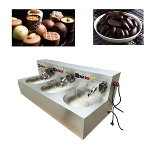 Machine à fondre le chocolat multifonctionnelle en acier inoxydable de haute qualité pour la fabrication de chocolat, machine à tempérer le chocolat - Product Image 2