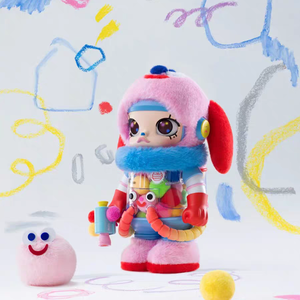Figurines POP MART MEGA SPACE <span class=keywords><strong>MOLLY</strong></span> 400% Jon Burgerman 1000% en PVC, poupée mignonne, objet de collection, décoration de maison, ornements de bureau, cadeau - Product Image 3