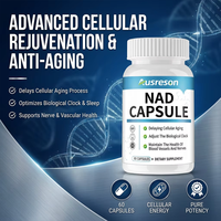 Capsules NAD+ OEM avec Resvératrol et Biotine – Prix 500-1000mg – Complément de Soins de la Peau, Santé, Anti-âge et Soutien Immunitaire