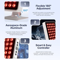 Lampe de luminothérapie infrarouge à haute irradiation 1060 nm à 6 longueurs d'onde, panneau de luminothérapie rouge pour clinique et domicile