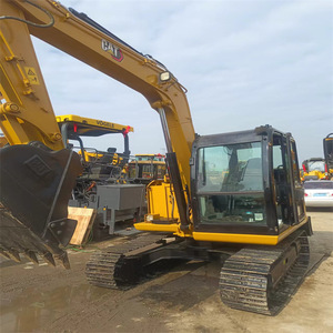 Excavatrice hydraulique Cat de 5 tonnes d'occasion avec 800 heures de service, cylindre de marque Poclain, pompe Kyb, faible consommation de carburant, certifiée CE - Product Image 3