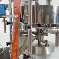 Machine de remplissage et d'emballage automatique multifonction pour sachets de granulés, pour sacs alimentaires en aluminium, haute capacité