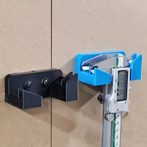 Wall Mounted Caliper Holder Double Rack Punch Free Storage Organizer For Workshop Garage Tool Organization - Product Image 3