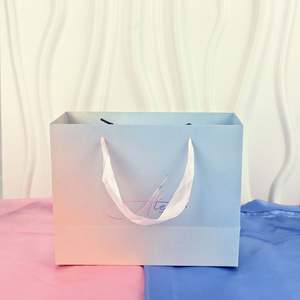 Bolsas de Compra de Papel Kraft Personalizadas al por Mayor con su Propio Logotipo, Bolsas de Embalaje de Tela para Compras, Bolsas de Papel para Llevar - Product Image 5