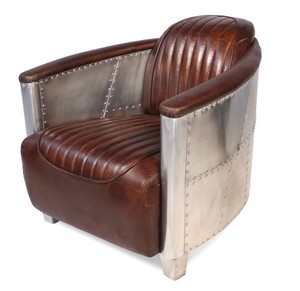 Vlieger Retro Stijl Bankstoel