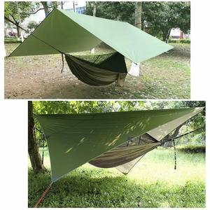 Hamacs portables <span class=keywords><strong>hamac</strong></span> de camping avec bâche anti-mouche et <span class=keywords><strong>moustiquaire</strong></span> avec arbre Stra - Product Image 5