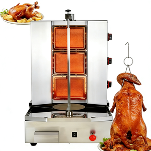 Macchina Automatica Professionale a Gas per <span class=keywords><strong>Kebab</strong></span>/Grill, per Uso Domestico, Negozi di Alimentari, Hotel, Attrezzatura da Cucina per <span class=keywords><strong>Kebab</strong></span> con Motore Potente - Product Image 4