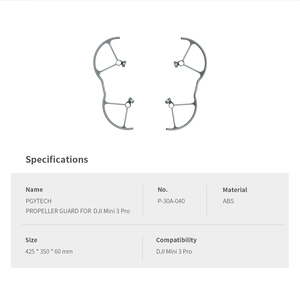 วงแหวนป้องกันการชนสำหรับ DJI <span class=keywords><strong>MINI</strong></span> <span class=keywords><strong>3</strong></span> <span class=keywords><strong>Pro</strong></span> อุปกรณ์เสริมโดรน - Product Image 5
