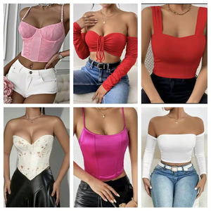 2025 Bán buôn phụ nữ quần áo Bale hỗn hợp Tops, bikini, đồ bơi, Dresses, các loại thời trang may mặc số lượng lớn ropa - Product Image 5