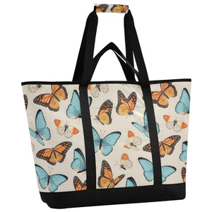 Wholesale Price Large Size Portable Picnic Lunch Tote Bags Customized Cooler Lunch Bags Cooler Bags for Food - Product Image 2