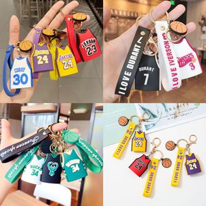 Trend Star Impression 3D <span class=keywords><strong>Lakers</strong></span> James Harden N° Porte-clés en caoutchouc durable et écologique avec impression UV sur le maillot <span class=keywords><strong>de</strong></span> <span class=keywords><strong>basket</strong></span>-ball 7 24 - Product Image 6