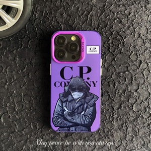 Custodia per Telefono di Design alla Moda per <span class=keywords><strong>iPhone</strong></span> XR XS 11 12 13 14 Mini 15 Pro Max Accessorio Mobile CP Company Realizzato in PC Resistente - Product Image 4