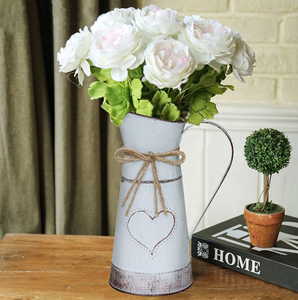 <span class=keywords><strong>Pot</strong></span> de fleurs vintage <span class=keywords><strong>en</strong></span> métal avec <span class=keywords><strong>corde</strong></span> <span class=keywords><strong>en</strong></span> jute |   Vase à plantes <span class=keywords><strong>en</strong></span> fer rustique pour la décoration de la maison et du jardin - Product Image 2