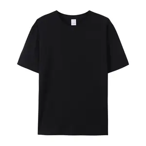 도매 하이 퀄리티 180g 100% 면 빈 O-넥 티셔츠 사용자 정의 인쇄 로고 티셔츠 인쇄