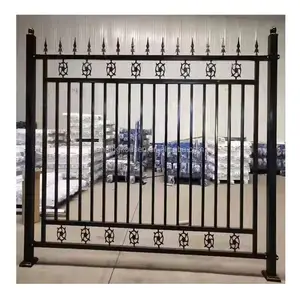 China Manufacture hot sale garden fence /steel picket fence
