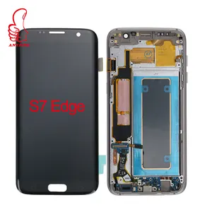 Für Samsung S7 Edge LCD-Display Für Samsung S7 Edge-Bildschirm Für Samsung Galaxy S7 Edge Display LCD-Bildschirm Handy LCD-Hersteller