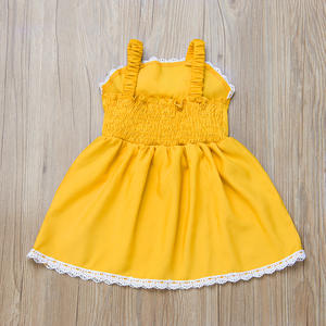 Vêtements d'été pour bébé, robes de princesse pour enfants, robes en dentelle pour filles avec nœud de Chine - Product Image 5