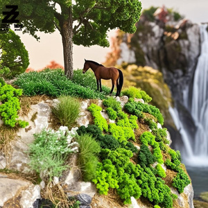 โครงสร้างโต๊ะทรายแบบทหารพุ่มไม้เตี้ยระบบฟองน้ำ30กรัม/26สี - Product Image 3