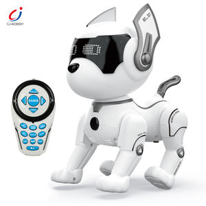 Mainan anjing interaktif daya Chengji Ai multifungsi, anjing Robot Stunt pengendali jarak jauh pemrograman pendidikan - Product Image 1