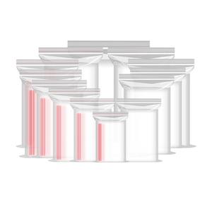 Bolsas de Plástico PE Autosellables Transparentes Rectangulares para Almacenamiento de Alimentos y Empaquetado General - Product Image 2