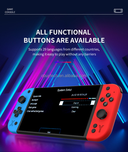 <span class=keywords><strong>Console</strong></span> de jeu rétro <span class=keywords><strong>portable</strong></span> QBUY G90 7 pouces 64 Go, prise en charge de la sortie TV, <span class=keywords><strong>console</strong></span> de jeux arcade nostalgique WIFI pour garçons PSP/PS1 - Product Image 3