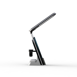 <span class=keywords><strong>Cargador</strong></span> Inalámbrico Multifuncional <span class=keywords><strong>7</strong></span> en 1 Plegable con Lámpara de Escritorio con Protección para los Ojos, Reloj Despertador Digital, Estación de Carga Inalámbrica - Product Image 3