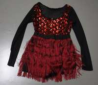 Robe de jazz pour filles, justaucorps de danse pour enfant, combinaison de danse, robe de danse pour adulte, sans manches, costume de danse pour la pratique