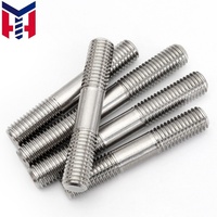 DIN 976 Zinc Plated Black Stainless Steel/Carbon Steel Stud Bolts-Fully Threaded/Partly Threaded Double Ended Screws for Piping