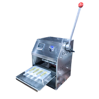 Machine de scellage thermique électrique pour film et feuille d'aluminium, emballage alimentaire, manuelle, haute efficacité, en acier inoxydable 304, économe en énergie