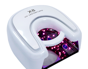 Lampe à ongles UV LED sans fil X8 48W, lumière rouge 365nm, rechargeable, sécheuse de vernis gel pour salon de manucure - Product Image 2