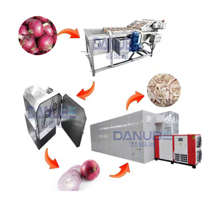 Automatic Vegetable Dryer Dried Shallots Onion Flakes Making Machine Onion Drying Plant - Product Image 1