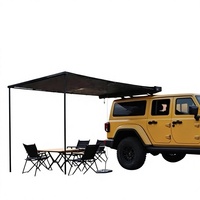 Auvent de voiture, tente latérale pour SUV tout-terrain, carrée, multifonctionnelle, contemporaine, résistante aux fuites, protection solaire, équipement de camping en plein air