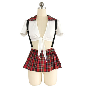 Zzyup 5246 Lencería Sexy de Cosplay Estudiantil Ropa Interior Erótica Atuendo Sexy de Colegiala Disfraz para Mujer - Product Image 4